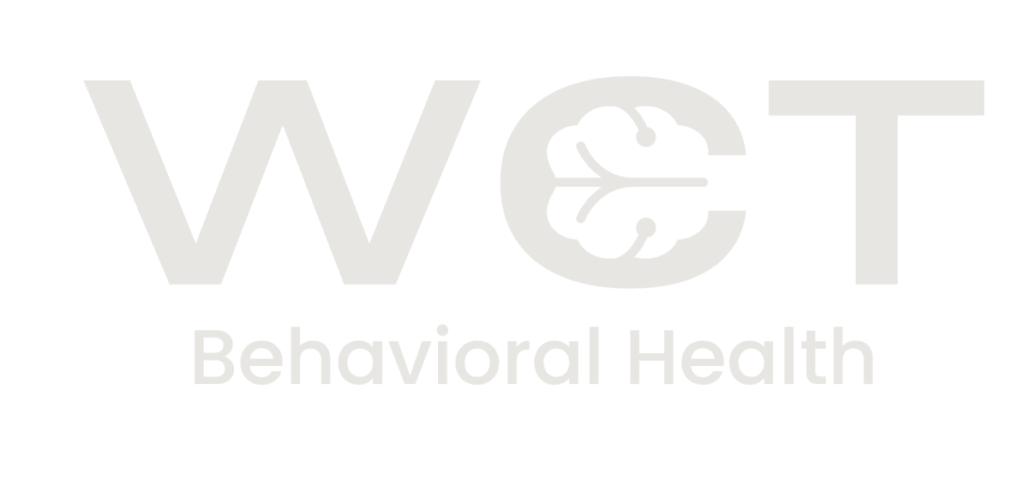 WCT Behavioral Health logo with modern design and clean typography.
